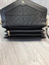 Tory Burch Landon Pebbled Expandable concierge wallet Crossbody